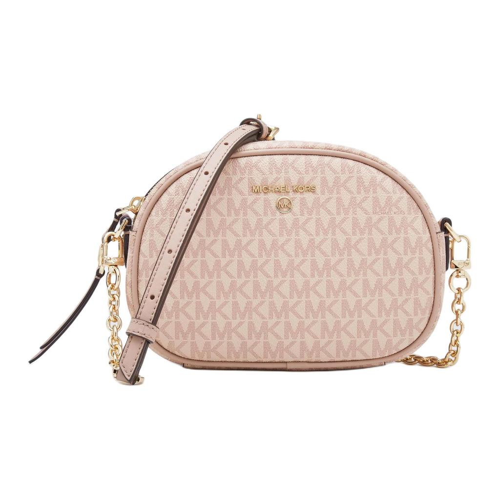 Michael Kors Jet Set Charm Monogram Fashion Commuter Shoulder Bag Women Shoulder Bag Ballet-Pink 32S1GT9C0B-857