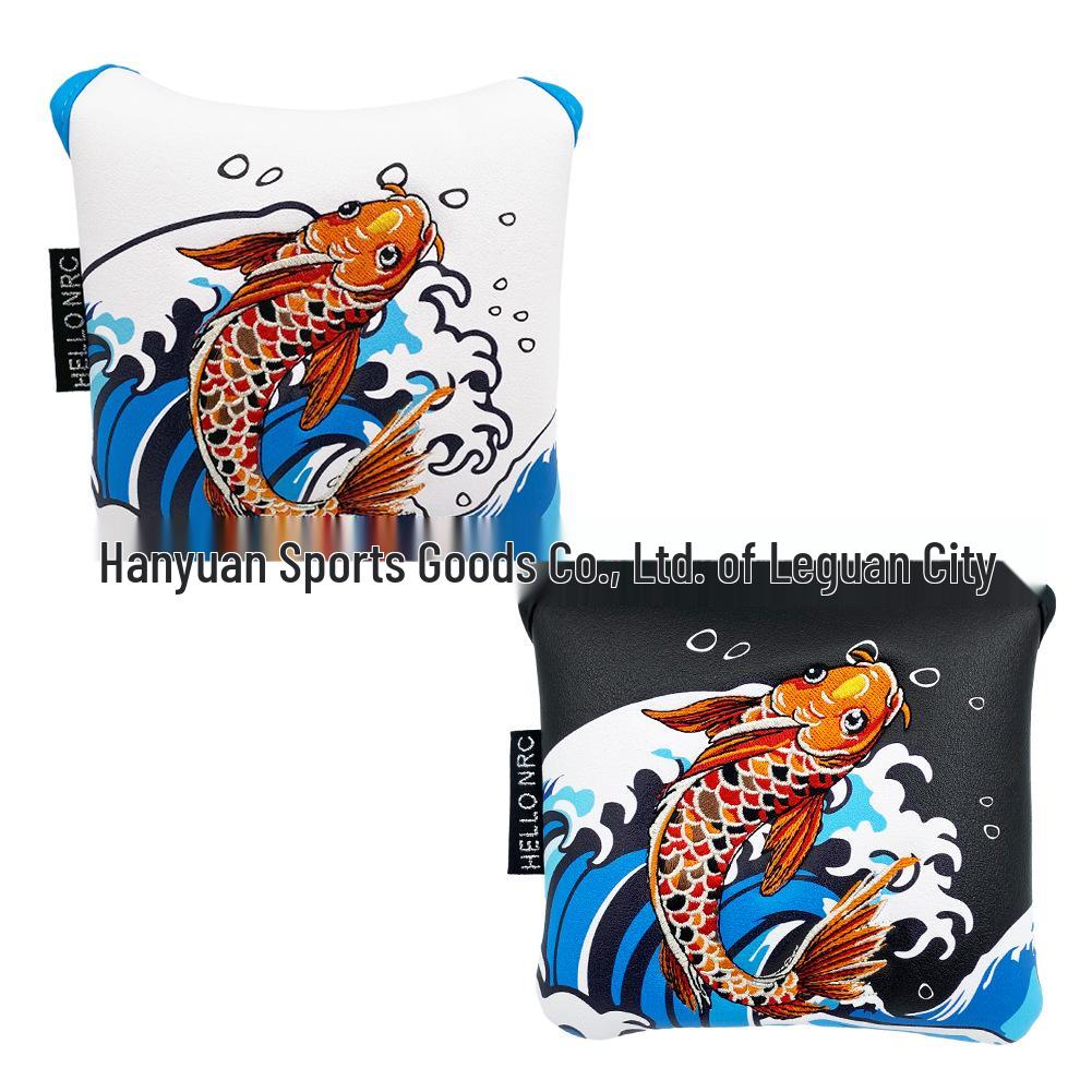 Koi Golf Club Headcover Set - Wood & Putter Covers for Adults