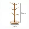 Bamboo Tree-Shape Mug Rack for Kitchen and Living Room