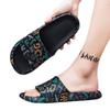 One-word Drag Men Wear Beach Slippers Outside In Summer Men's Indoor Home Bathing Non-slip Soft Bottom Sports Sandals Large Size 45