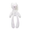 Baby Plush Rabbit Hand Puppet Soft Crib Stroller Infant Sleep Soothing Doll Mobile Pram Kids Hanging Ring Toys for Children Gift