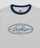 DICKIES Starpoint Slub Ringer T-Shirt White Melange