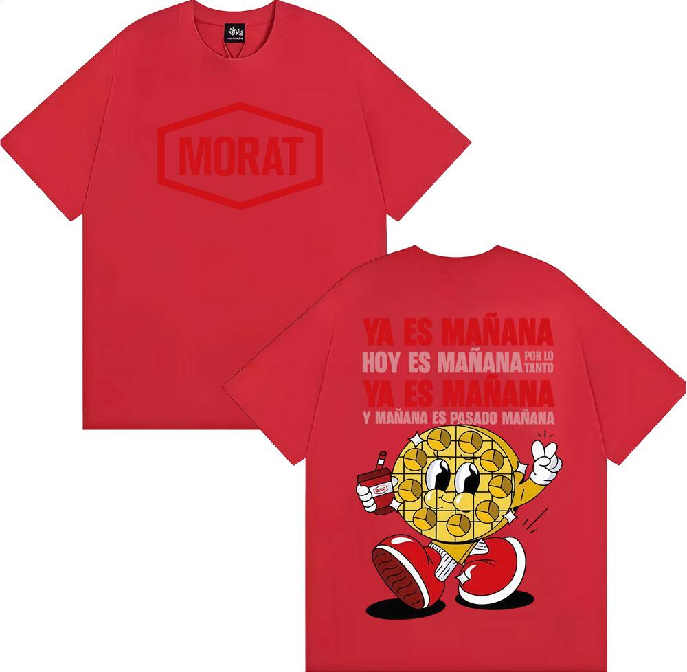 

Band Morat Ya Es Manana Hoy Es Manana Merch T Shirt Men Women Aesthetic Cartoon Short Sleeve Tshirts Summer Tops ONeck Tshirt L