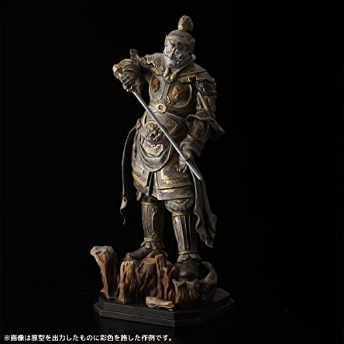 Kaiyodo ARTPLA Four Heavenly Kings Statue, Zochoten, Approx. 160mm Tall, Non-Scale, Unpainted, Unassembled Plastic Model Kit AP011