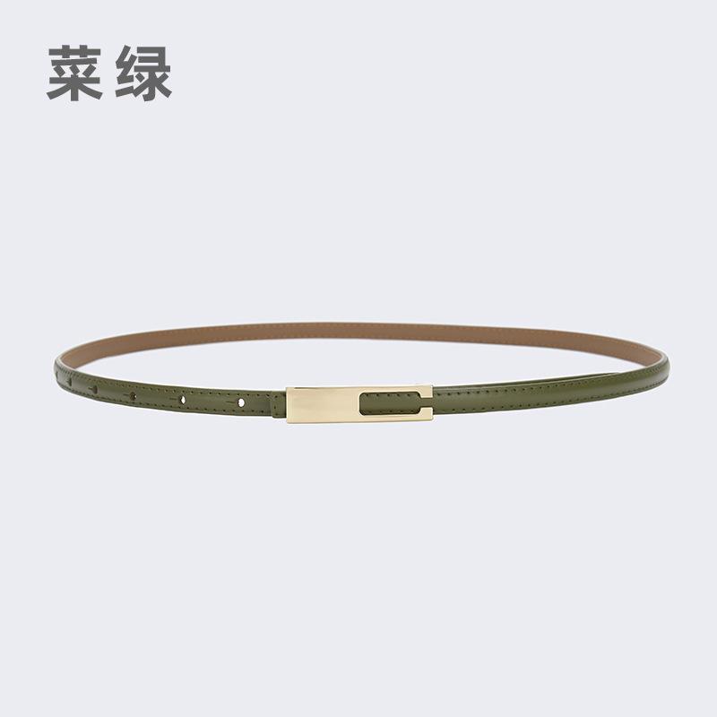 

Доступна нова жіноча шкіряна універсальна сукня Four Seasons 2024 року з тонким поясом Жіночі брючні пояси 105cm