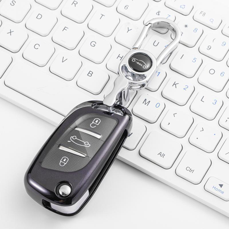 Universal Car Key Cover for DS, Volkswagen, Nissan, Honda, Toyota, Peugeot, Buick - Suitable for Aftermarket Modifications