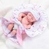 30cm Silicone Reborn Baby Doll - Soft Sleep Companion & Child Role-Playing Toy