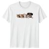 Adorable Peeking Cats And Dogs T-Shirt Cute Pets Animals Gift For Him And Her