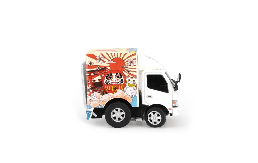 Tiny Memory TinyQ Hino 300 DARUMA Diecast Miniaturauto (Japan Limited)