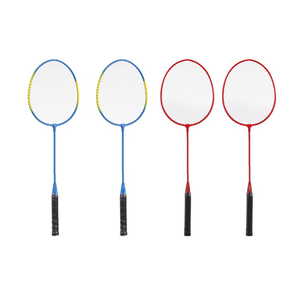Badminton Combo Set Reusable Portable Sports Badminton System Set with Net for Outdoor