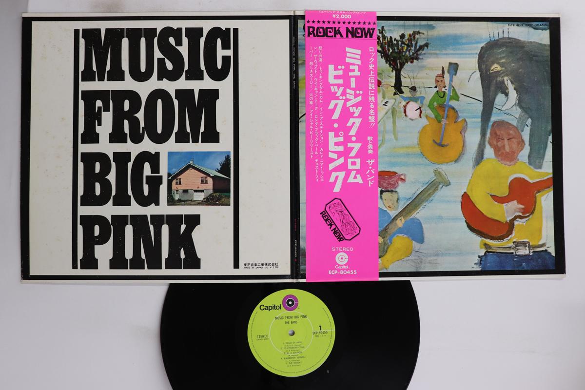 

LP Record BAND - Music From Big Pink ECP80455 CAPITOL 1973 Japan Obi Rock Used