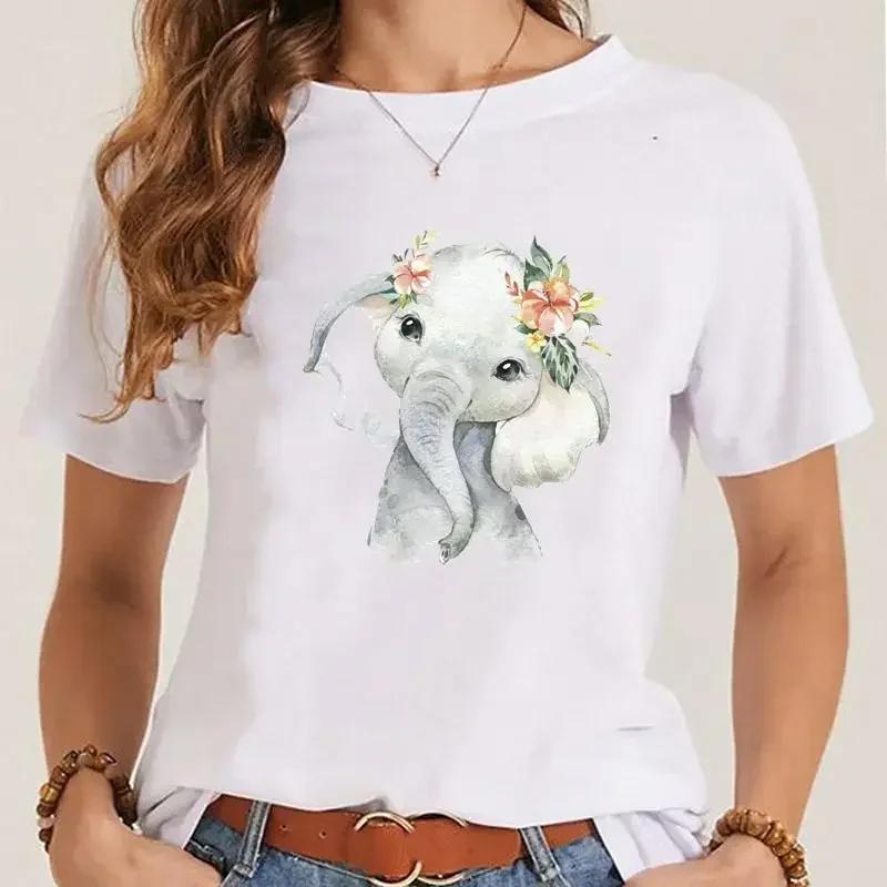 Fashion Clothes Ladies Panda Lovely Trend Cartoon Clothing Short Sleeve Graphic T Shirt Summer Tee Women T-shirt Female Top