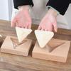 Non-stick Wooden Triangle Baozi Mold Easy To Release Steamed Bread Making Tools  Home
