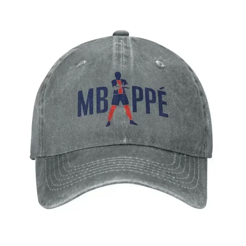 Classic Unisex Cotton KM Mbappes Football Soccer Baseball Cap Adult Adjustable Dad Hat Women Unisex Hip Hop