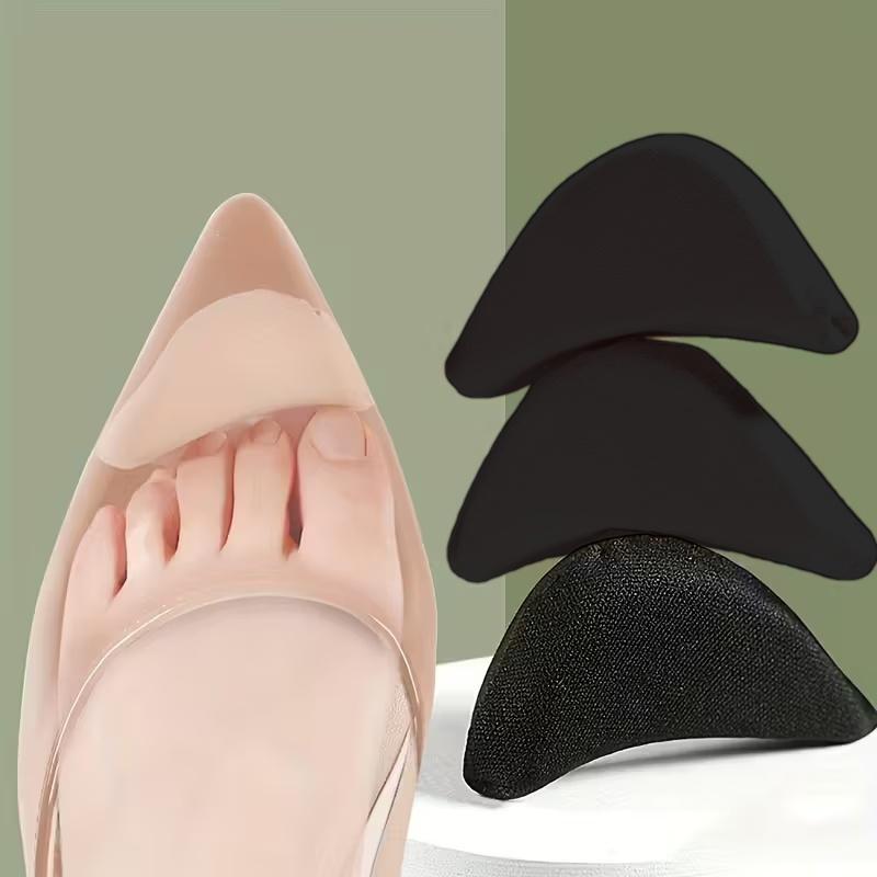 

2 Pairs of Shoe Toe Pads, Unisex Insoles, Foam Toe Fillers, Shoe Installation Tools