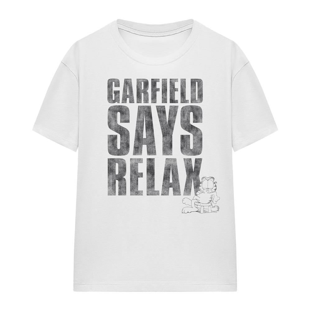 Garfield Unisex Adult Relax T-Shirt