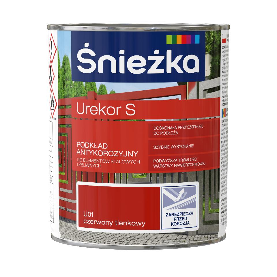 Śnieżka Anti-corrosive Primer Urekor S Red Oxide 0.8L
