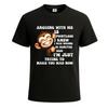 Arguing With Me Is Pointless Monkey Graphic Joke Unisex Graphic T-Shirt Funny Tee Top
