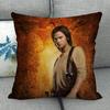 Custom Supernatural Pillowcase Wedding Decorative Cotton Linen Pillow Case For Home Pillow Cover 45X45(One Sides)