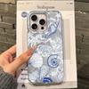 Summer Seashell Starfish Girl Phone Case For Apple iphone 15 16 14 13 Pro Max 16e 12 11 7 8 Plus XR SE Water Texture Funda Cover