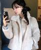 Mind Bridge Women [On][W] Collared Fur Jacket