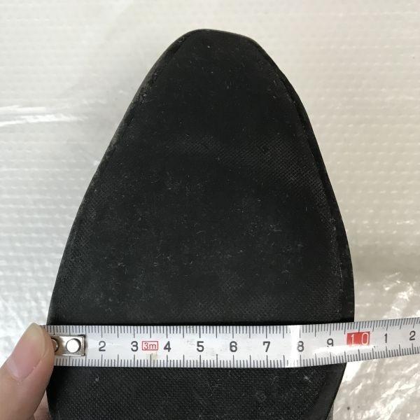 Italy Made/HUGO BOSS/Leather Long Nose Plain Toe Shoes/6.5/25.0-25.5/Brown/BROWN/Business Dress Shoes(USED)