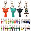 Cartoon Sprunki Keychain Cute Sprunki Oren Raddy Gray Brud Vineria For Men Women Car Bag Pendant Keyring Jewelry Fans Gifts