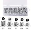 50pcs/ 100pcs Fishing Weights Sinkers, Fishing Egg Weight Round Split Sinker Fishing Tackle Sinker Set, Fishing Split Sinkers Kit For Fisherman Fishin