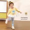 LUSON Baby Girl Casual Spliced Leggings