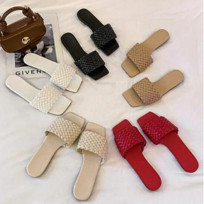 New Arrivals Open Run Flat Casual Women Slippers Office Shoes Summer 5 Colors