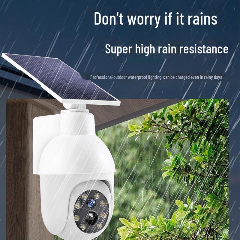 Intelligent Solar-Powered Motion Sensor Lights with Surveillance Camera Design