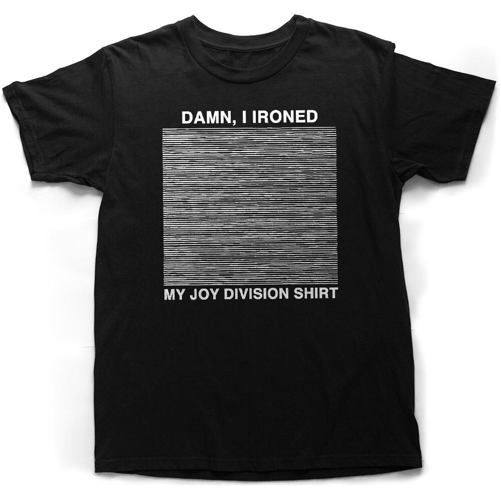 Черт, я гладил свою черную унисекс футболку Joy Division размера S-5XL S