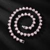 Light Pink Heart Love Necklace Women's Jewelry Accessories Necklace