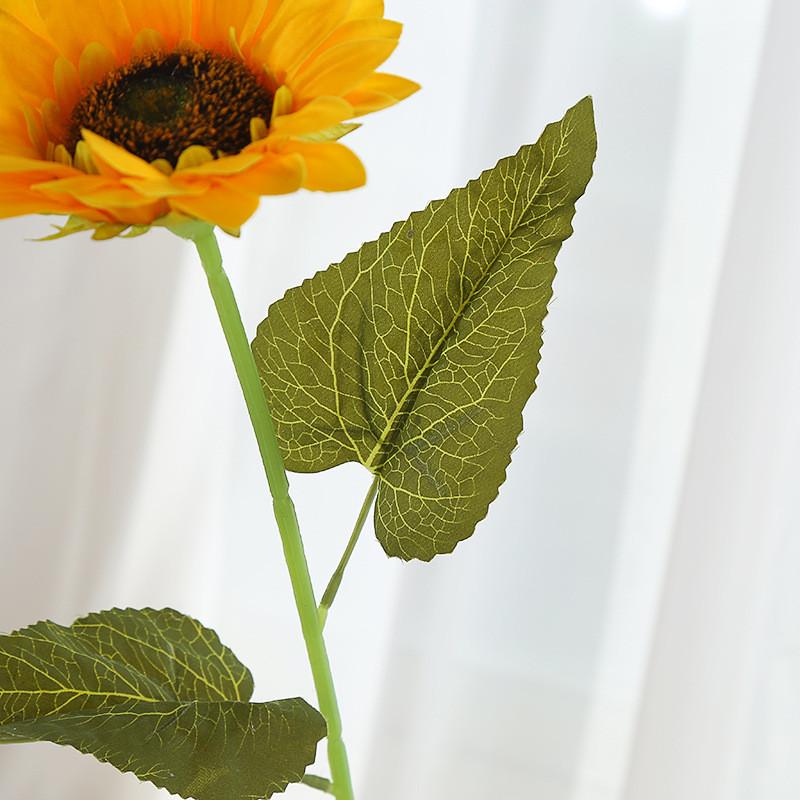 Floral Artificial Sunflower Decoration For Home Interior And Photography Prop