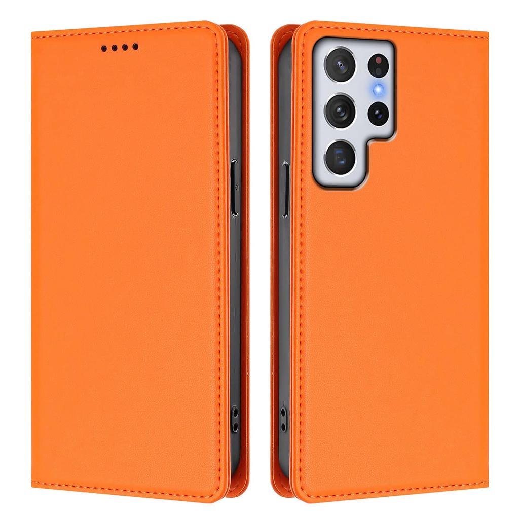 WEFOR Wallet Case für Samsung Galaxy S22 S21 S20 Ultra S10 S9 S8 Plus S7 S6 mit magnetischer Klapphülle, Kartenfächern & Ständer