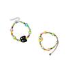Color Beaded Bracelet Kitty Cat Head Cartoon Color Love New Children's Fun Cute Cat Style Bracelet