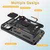 Slide Camera Magnetic Case For iPhone 16 15 Pro Max 13 12 Mini Coque For iPhone 14 11 Pro Mas 15 16 Plus Ring Holder Phone Cover