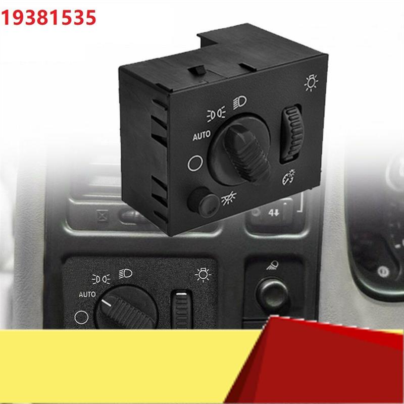 Headlight Switch For Chevy Silverado GMC Sierra Yukon Head Light Lamp Dimmer Switch For Hummer 03-07 19381535 15194803-M53K