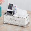 New Multifunctional Storage Box Tissue Box European Style Home Living Room Simple Coffee Table Creative Restaurant Tissue Box