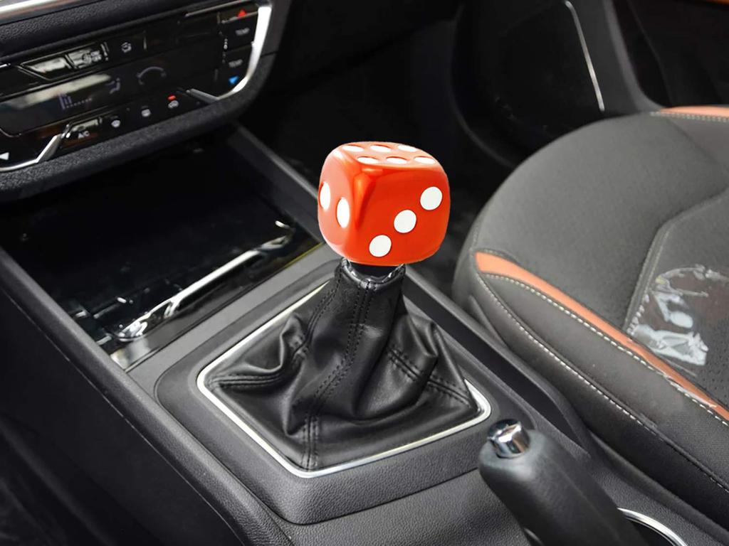 Lunsom Resin Dice Shift Knob Car Shift Knob Stylish Suitable
