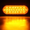 Pack of 2 Tail Lights High Visibility 24LED Recessed Suitable for Enhanced Safety on Trucks and Trailers Large Vehicles