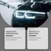Limited time!!Hikmarion Car Headlight Care Agent Is A Convenient And Glossy Care Agent For Daily Cleaning And Maintenance Of Car Headlights