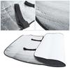 Car Front Windshield Sunshade Window Shade Foldable Sun Visor Cover Fit For Chevy Silverado For GMC-SIERRA 2014-2017 Car Interior Accessories