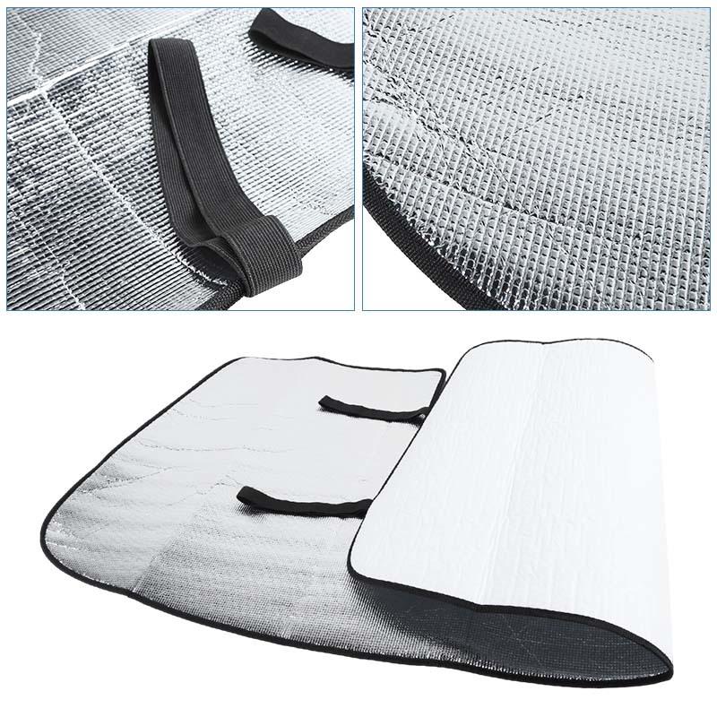 Car Front Windshield Sunshade Window Shade Foldable Sun Visor Cover Fit For Chevy Silverado For GMC-SIERRA 2014-2017 Car Interior Accessories