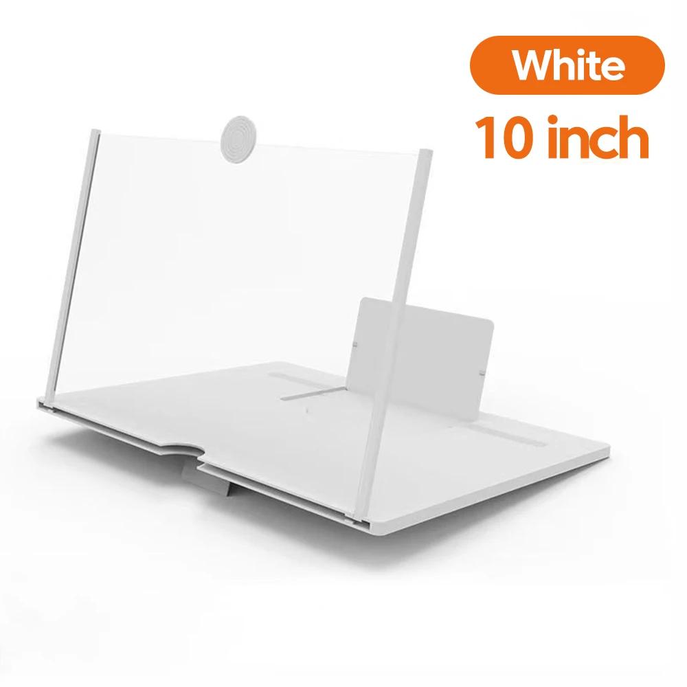 12/10Inch Cell Phone Screen Amplifier Mobile Phone Holder Mobile Phone HD Portable Phone Screen Video Magnifier Stand Bracket
