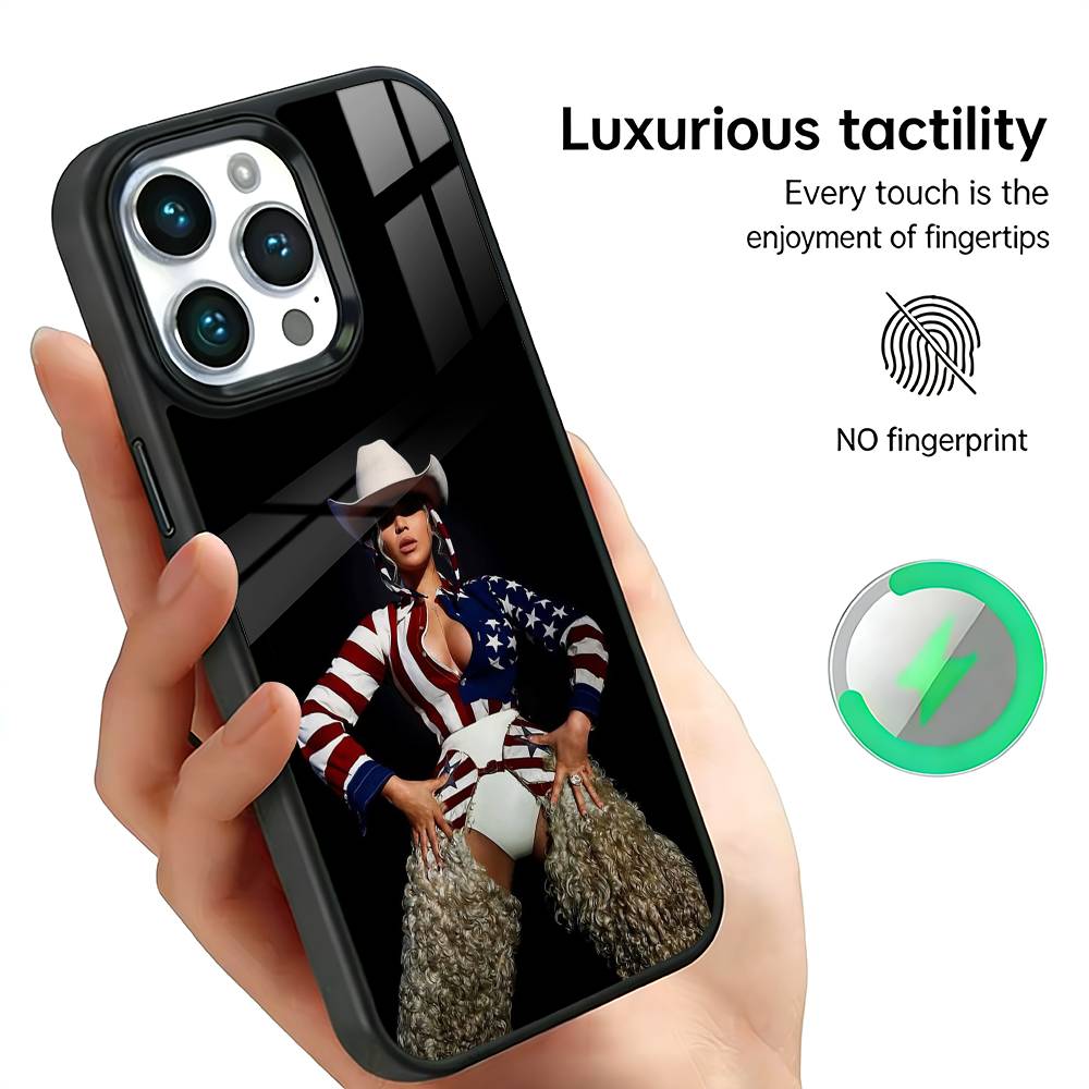 C-Carter Cowboy B-BEYONCE Phone Case For iPhone17,16,15,14,13,12,11 Plus,Pro Max For Magsafe Wireless Charging