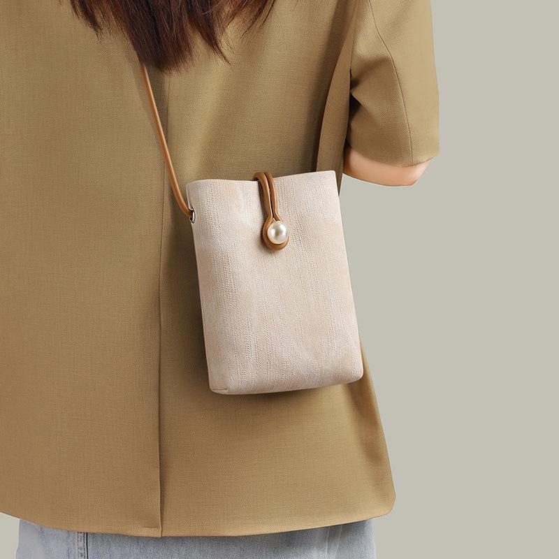 Mobile Phone Bag New Autumn and Winter Women's Bag Versatile Messenger Bag Lightweight Shoulder Bag Small Bag Mini Small Satchel