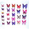 12 st Simulerad Fjäril PVC Magnetisk Kylskåpsmagnet Kreativa Vardagsrum Väggdekor Tillbehör Hushåll DIY TMZ