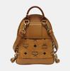 [Pre-Owned] Classic Allover Logo Studded Three-In-One Coated Canvas Shoulder Crossbody Backpack - Good #5MJAAC