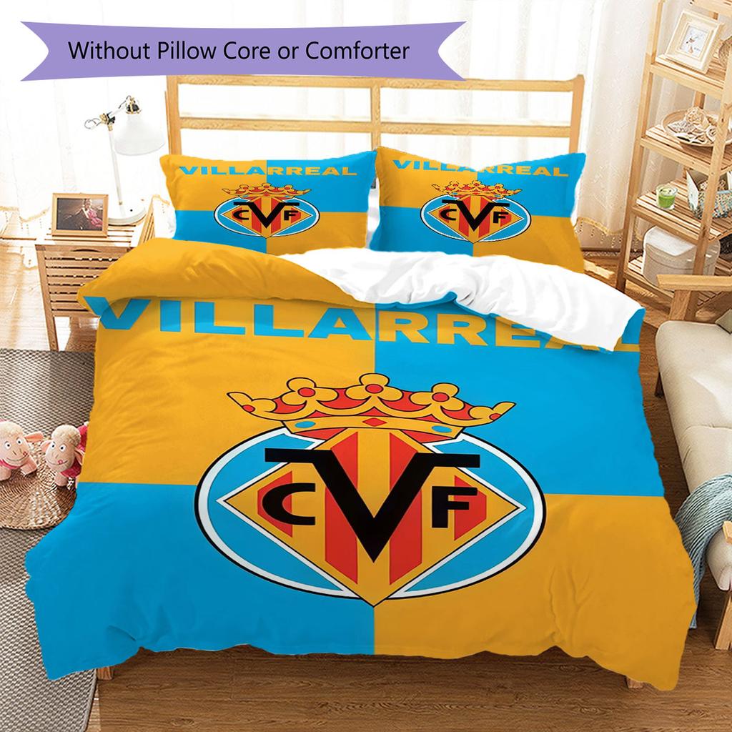 Villarreal Bedding Quilt Set Quilt Cover Pillowcase Home Decoration Birthday Gift (1 * duvet cover + 2 * pillowcase, without core)